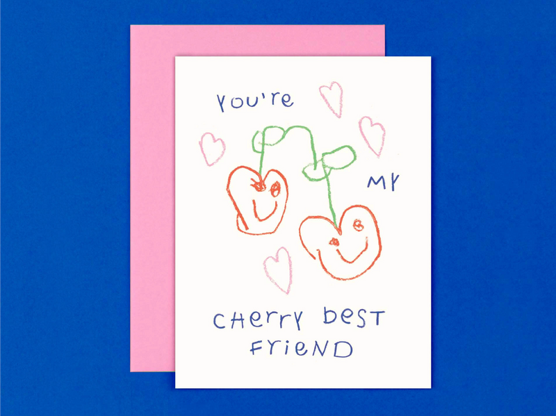 Lil Darlin' Cherry Best Friends Kids Card