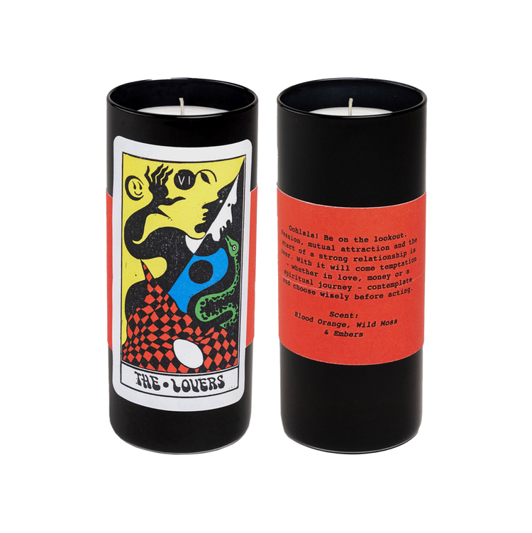 The Lovers Tarot Candle