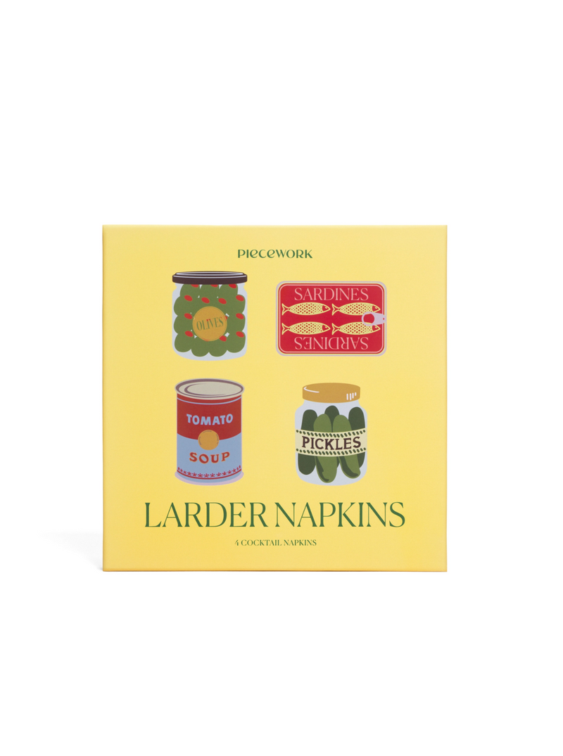 Larder Cockail Napkins - Set of 4
