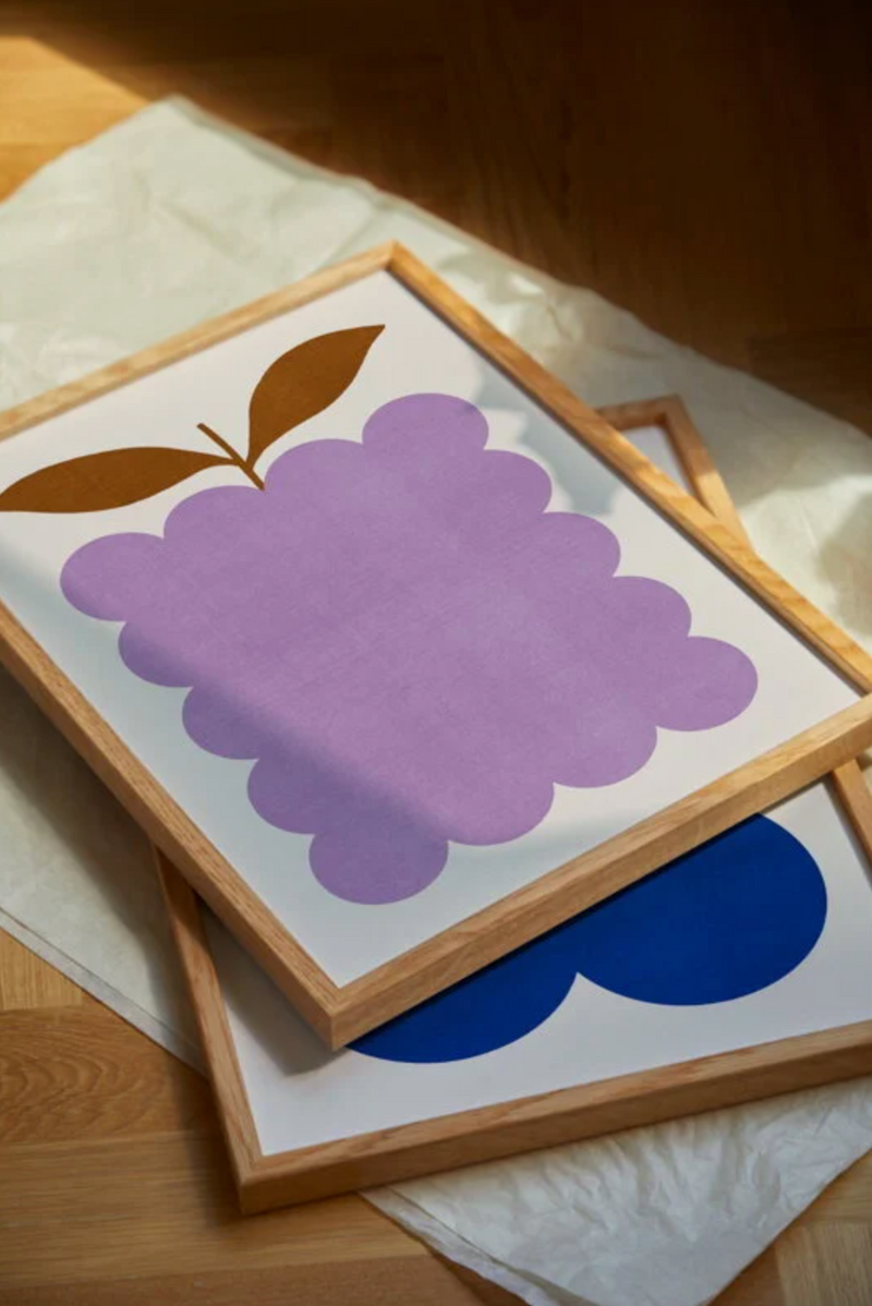 Lilac Berry Print - 30x40cm