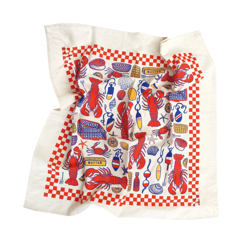 Lobster Shack Tea Towel