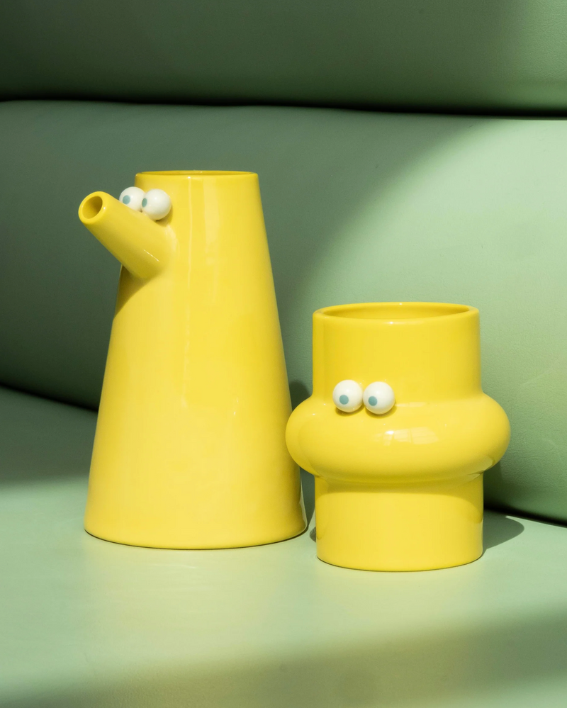 Lucas Zanotto Jug in Yellow