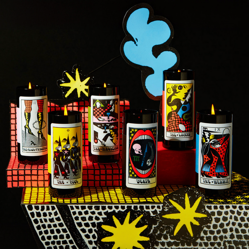 The Magician Tarot Candle