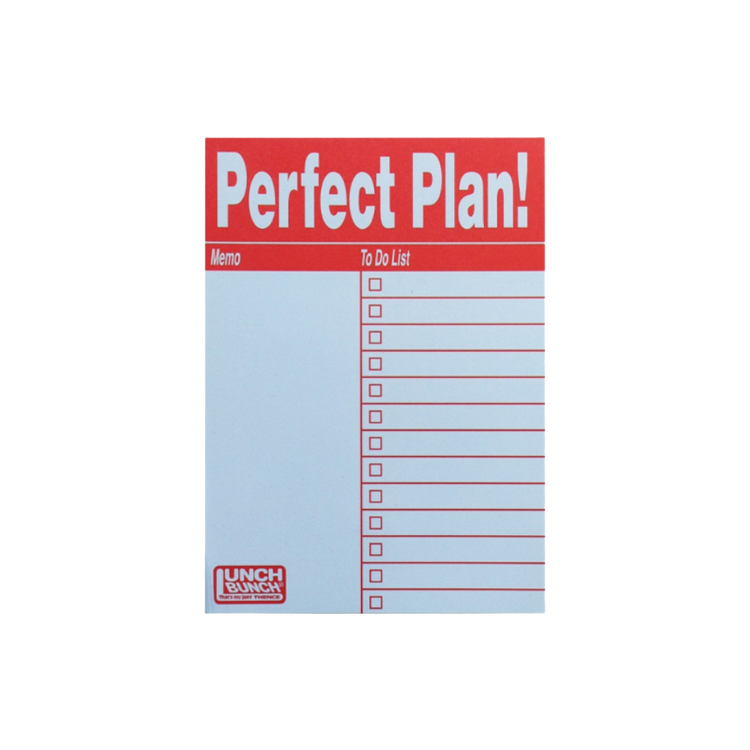 Checklist Memo Pad