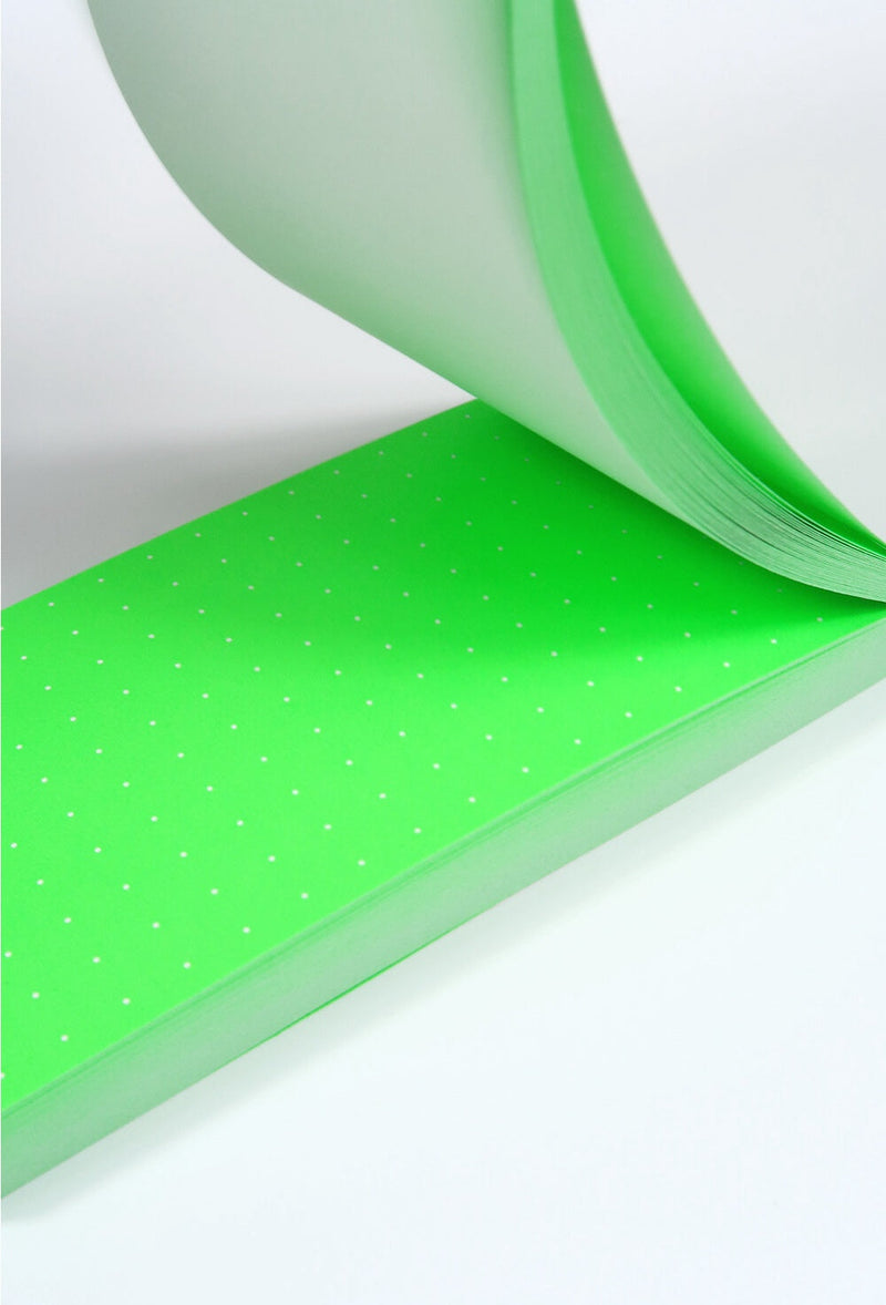 Mini Memo Pad in Green