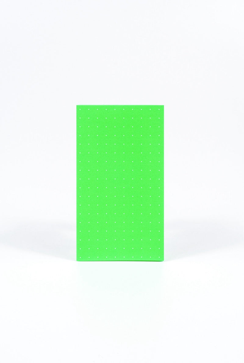 Mini Memo Pad in Green