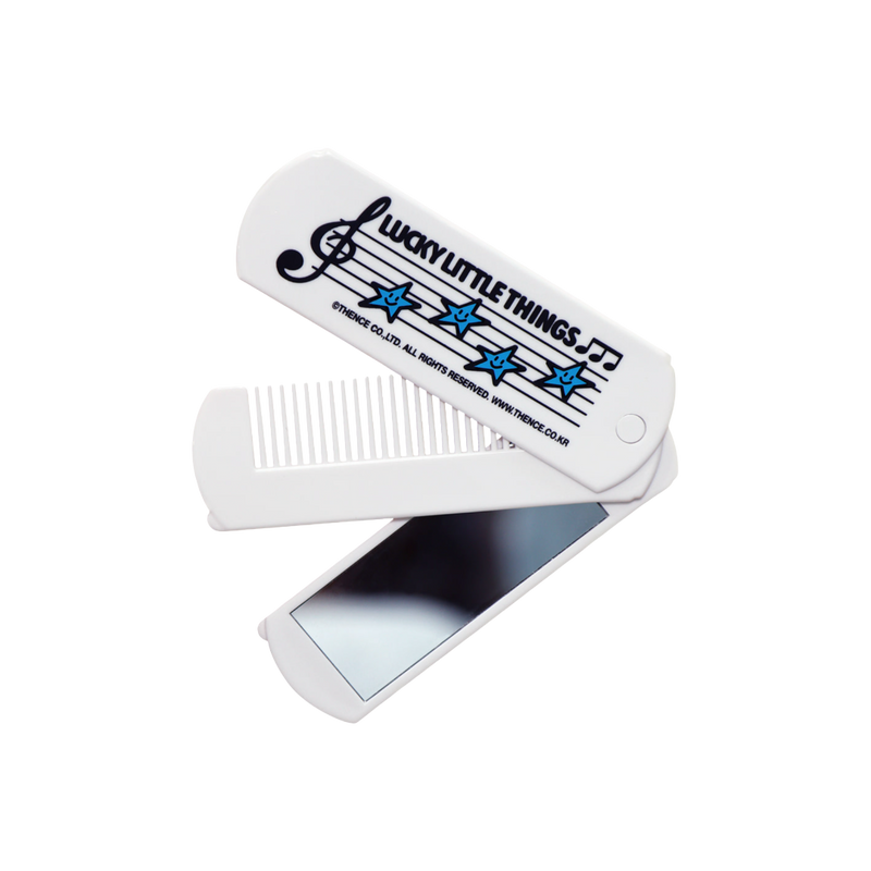 Little Star Folding Mirror Comb