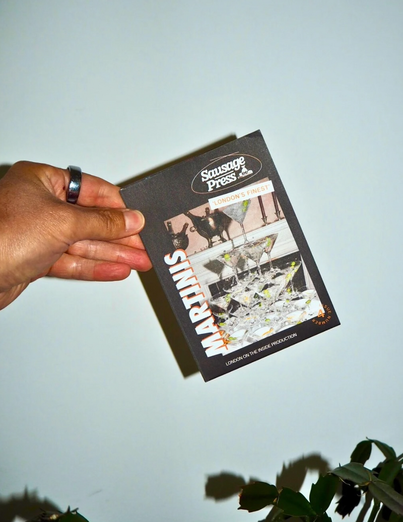London's Best Martinis Zine