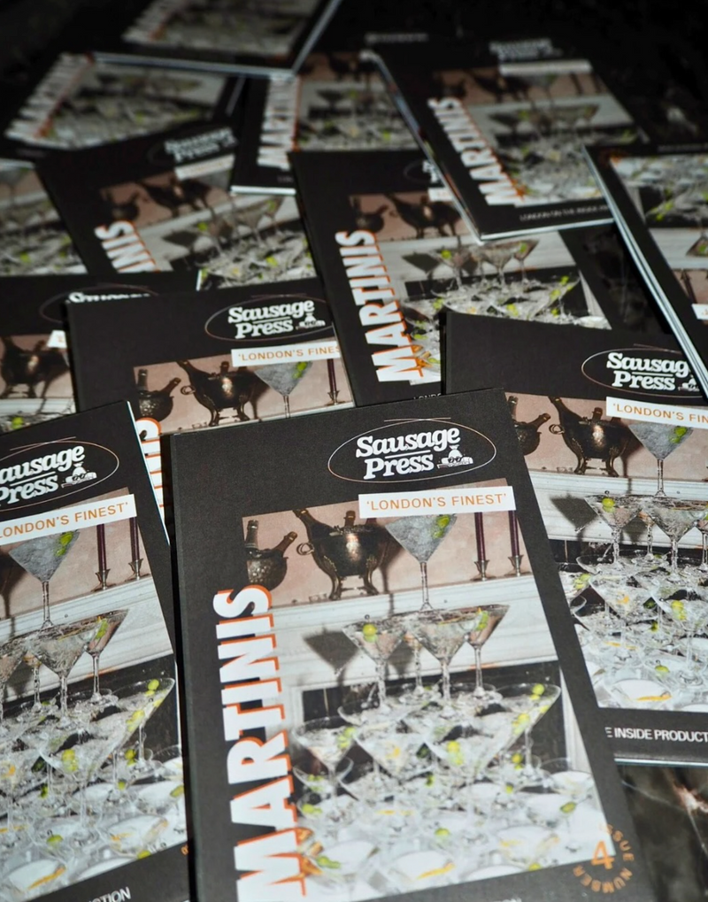 London's Best Martinis Zine