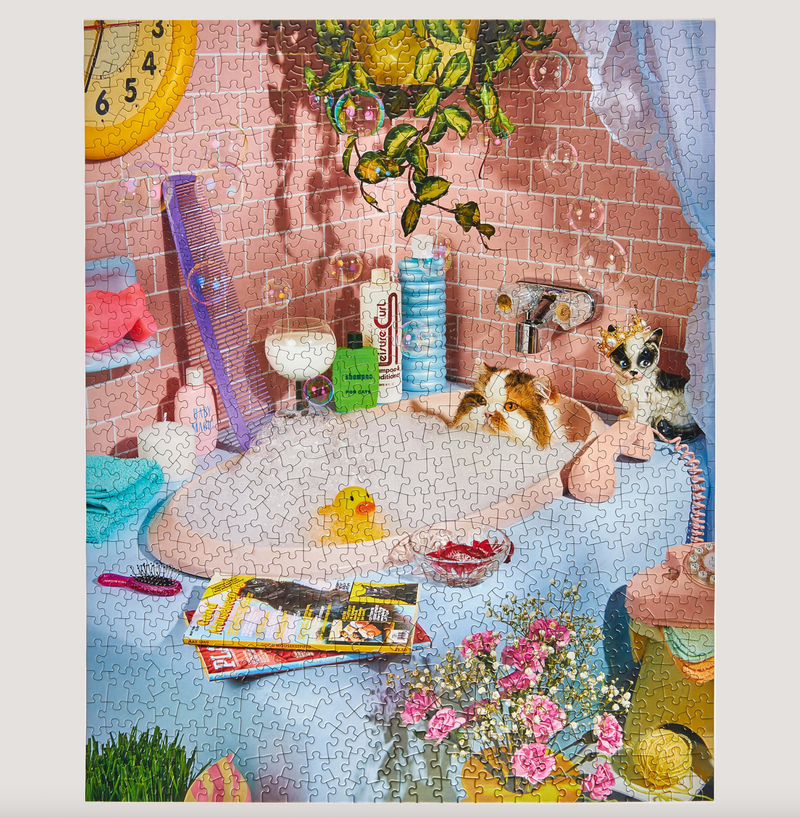 Me-ow Time 1000 Piece Puzzle