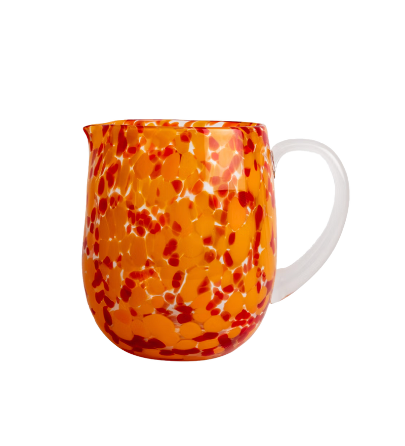 Jug Messy Round Orange