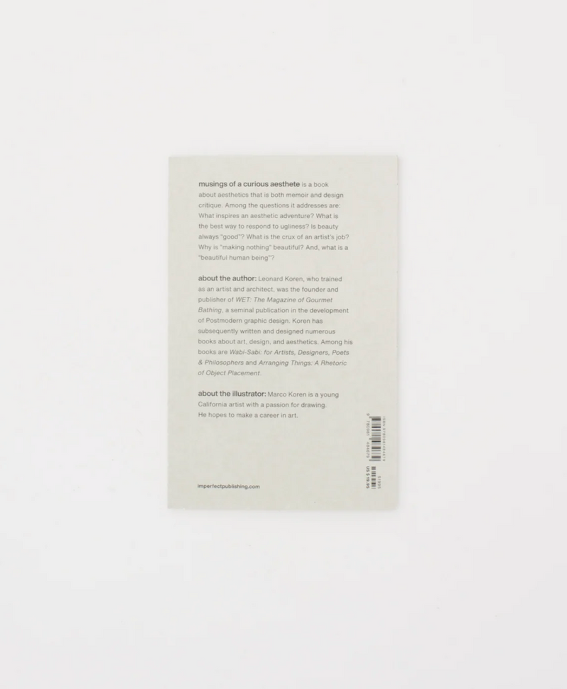 Musings Of A Curious Aesthete by Leonard Koren