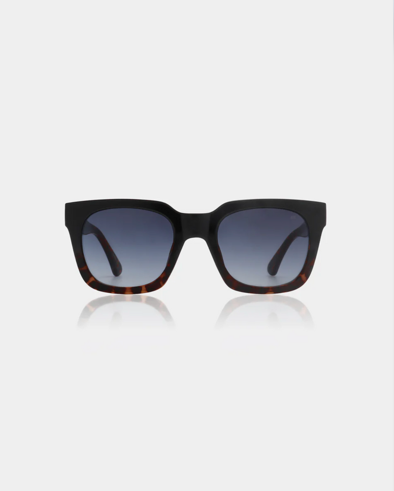 Nancy Sunglasses in Black Demi Tortoise