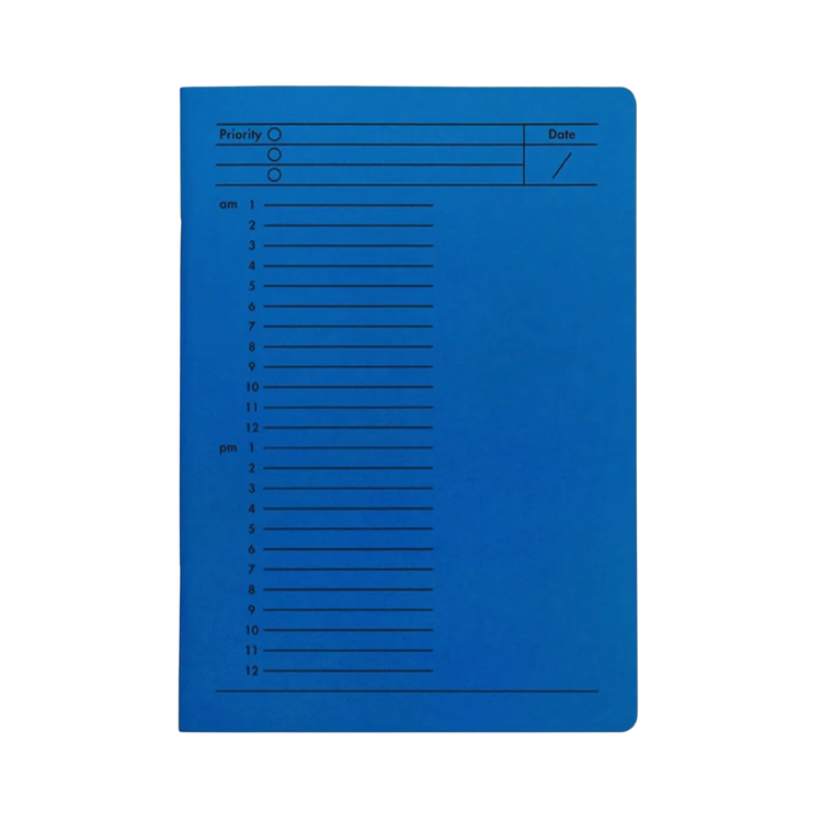 O,LD A5 Daily Planner in Blue