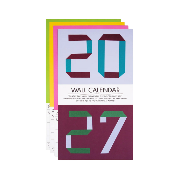 O,LD! X MAKITOY 2027 Wall Calendar