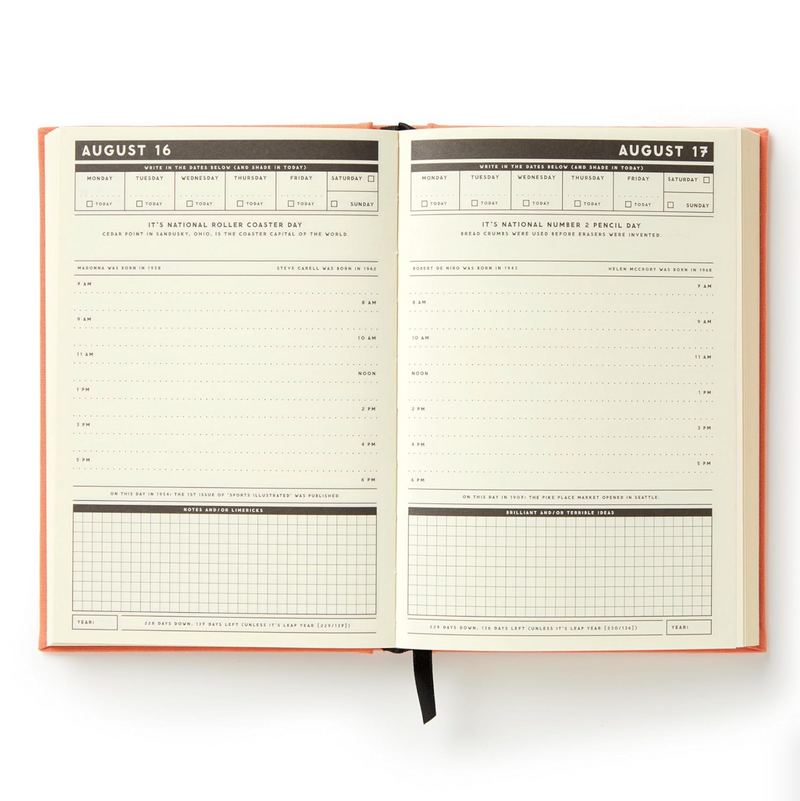 Part-Time Adult Undated Daily Planner