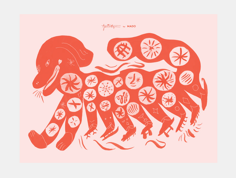 Chinese Dog Print - 30x40