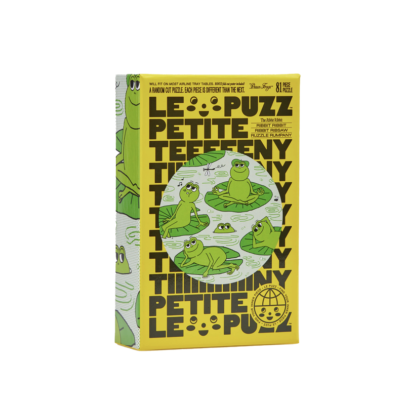 Peace Frogs 81 Piece Puzzle