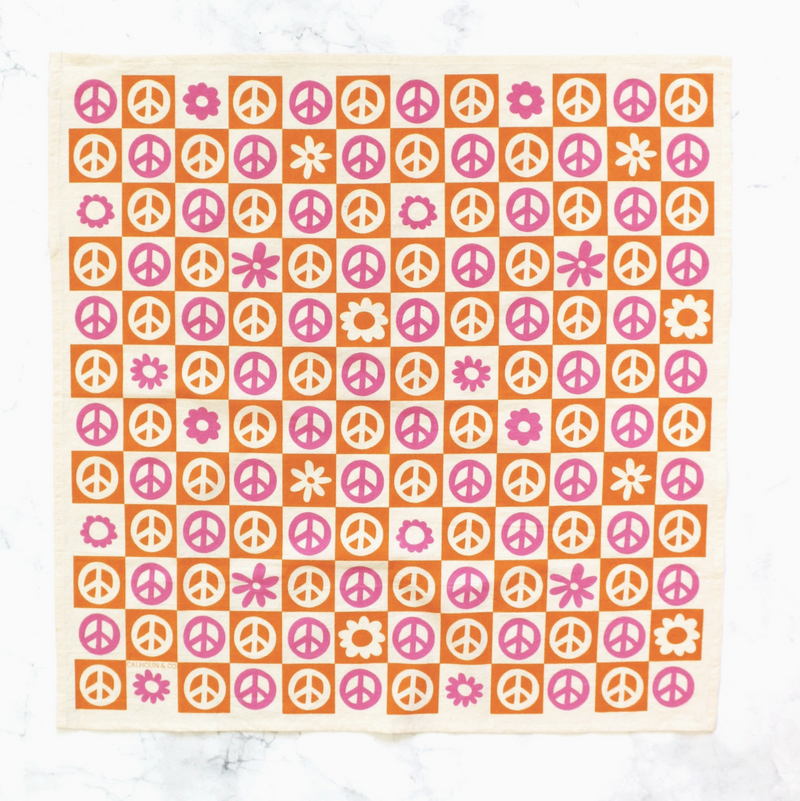 Peace Please Tea Towel
