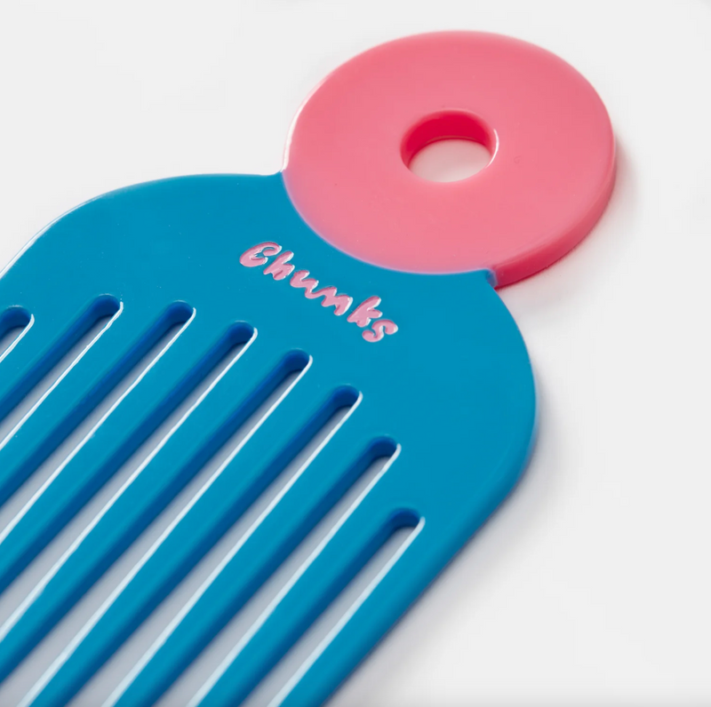 Pick Comb in Blue + Pink