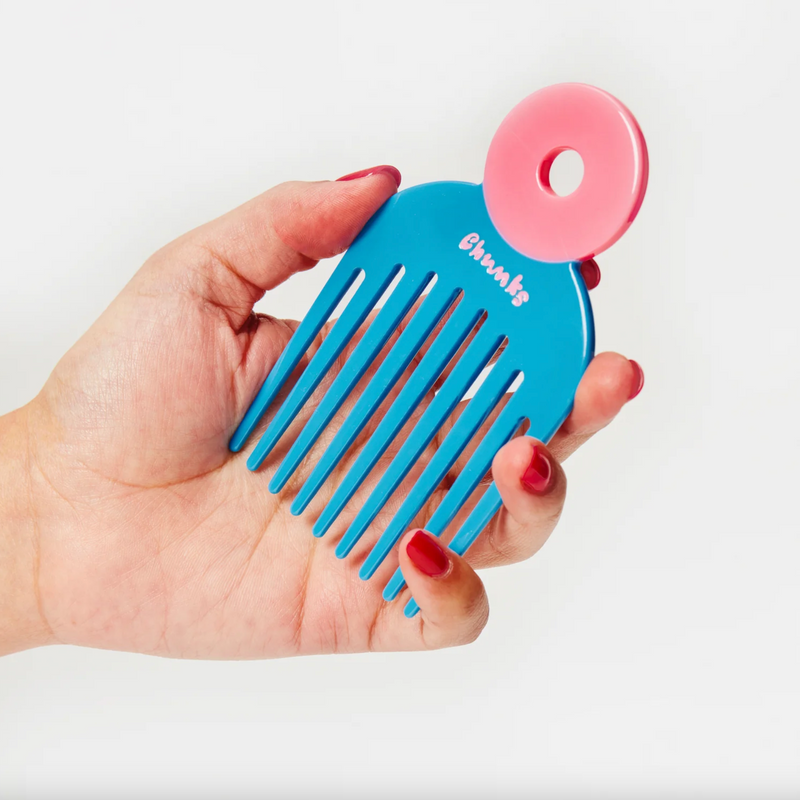 Pick Comb in Blue + Pink