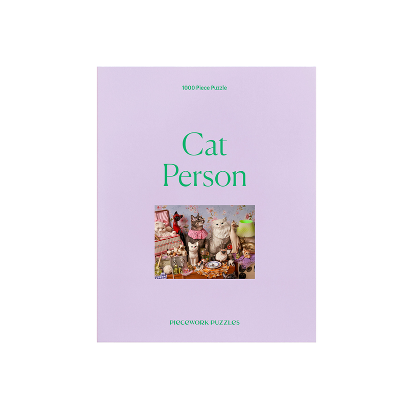 Cat Person 1000 Piece Puzzle