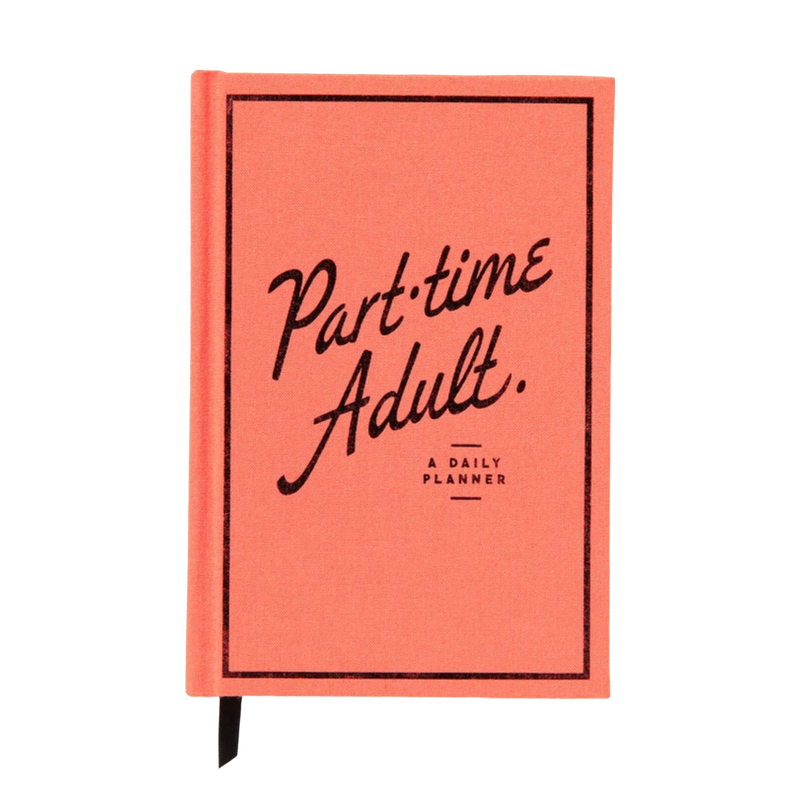 Part-Time Adult Undated Daily Planner