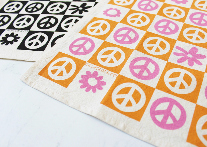 Peace Please Tea Towel