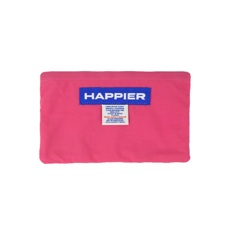 Happier Label Pouch - Medium