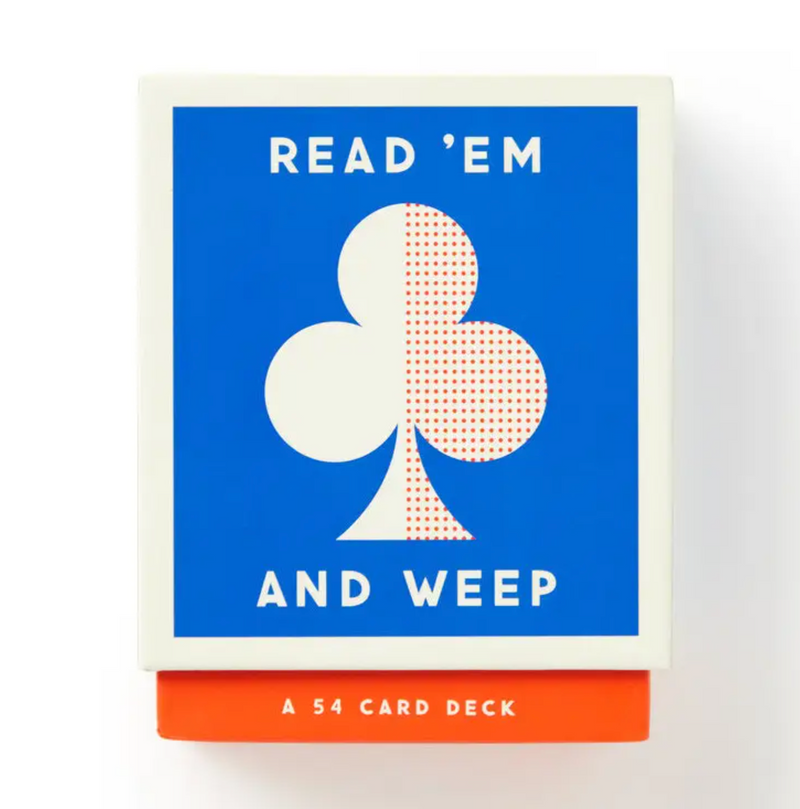 Read Em and Weep Playing Card Set