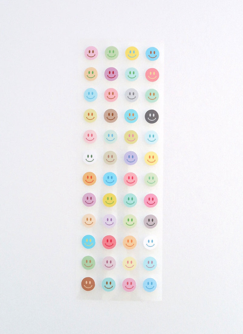 Colourful Smile Seal Sticker