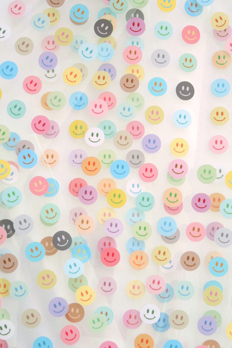 Colourful Smile Seal Sticker