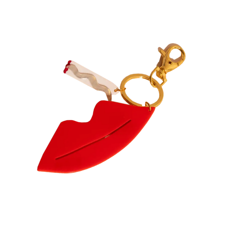 Smoky Lips Bag Charm