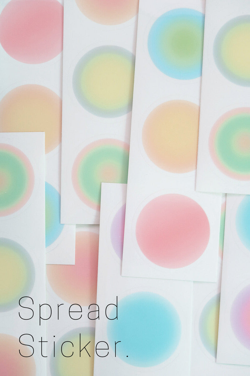 Circles Spread Sticker Set