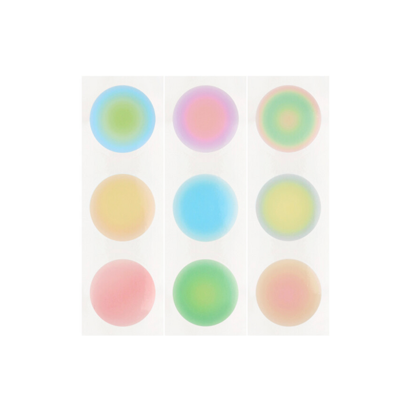 Circles Spread Sticker Set