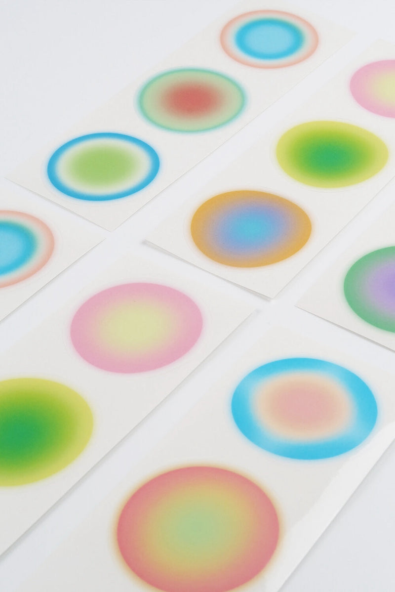 Circles Spread Sticker Set