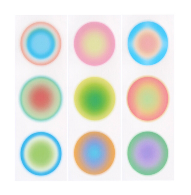 Circles Spread Sticker Set