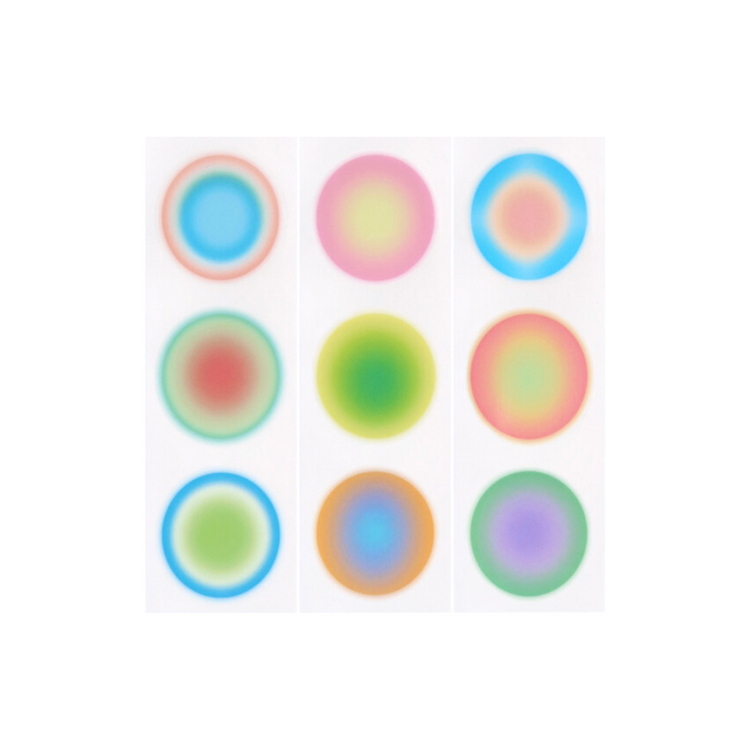 Circles Spread Sticker Set