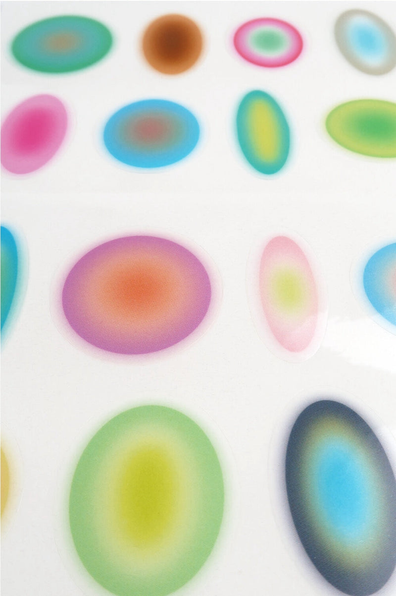Various Circles Spread Sticker Set