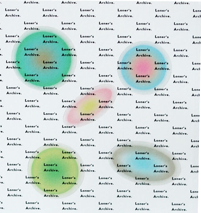 Various Circles Spread Sticker Set