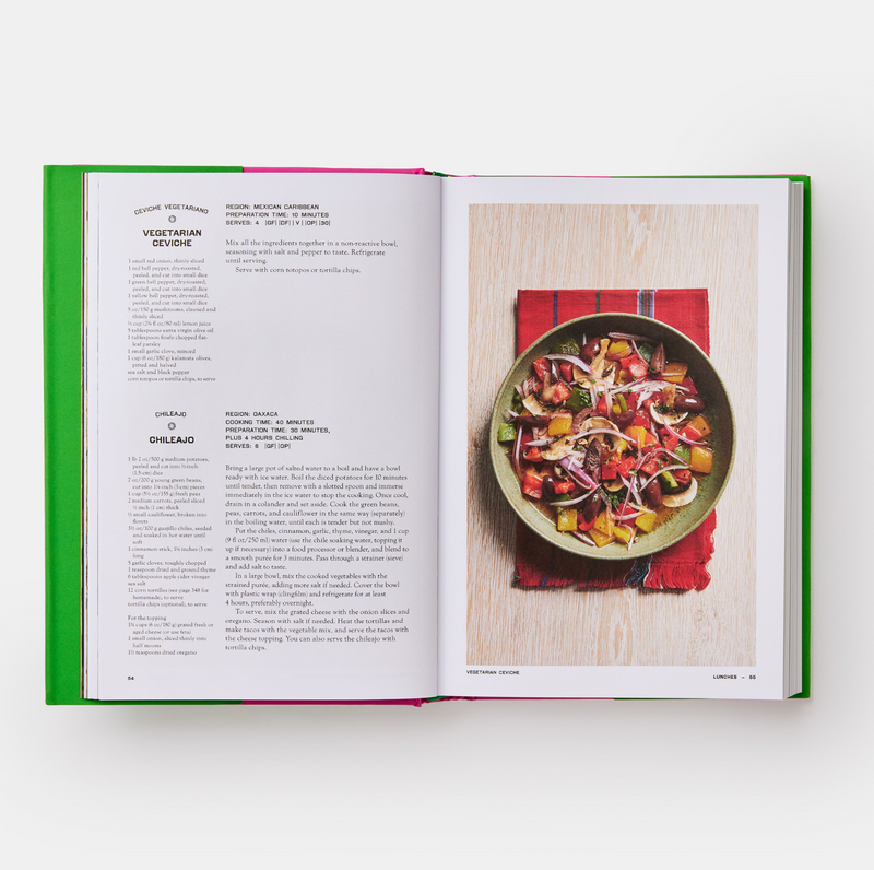 The Mexican Vegetarian Cookbook Book