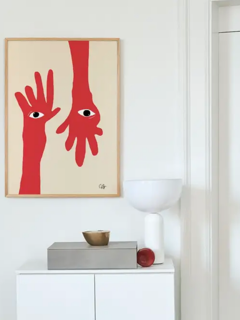 Hamsa Hands Print - 50x70cm