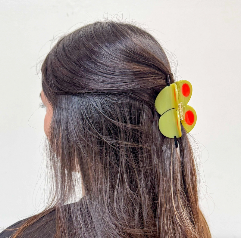 Martini Olives Hair Claw Clip
