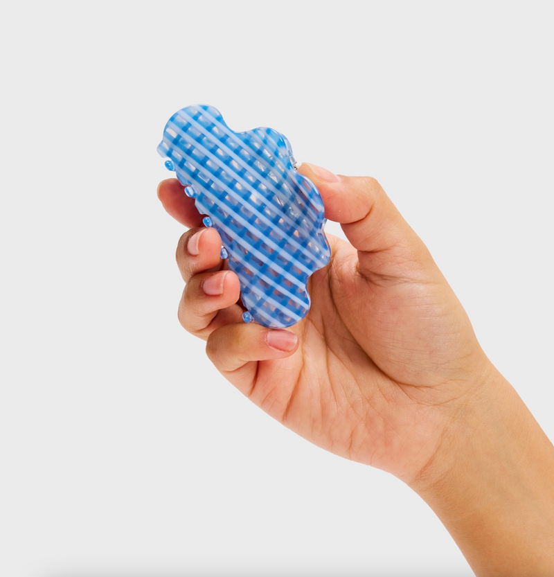 Baby Nimbus Claw in Blue Lattice