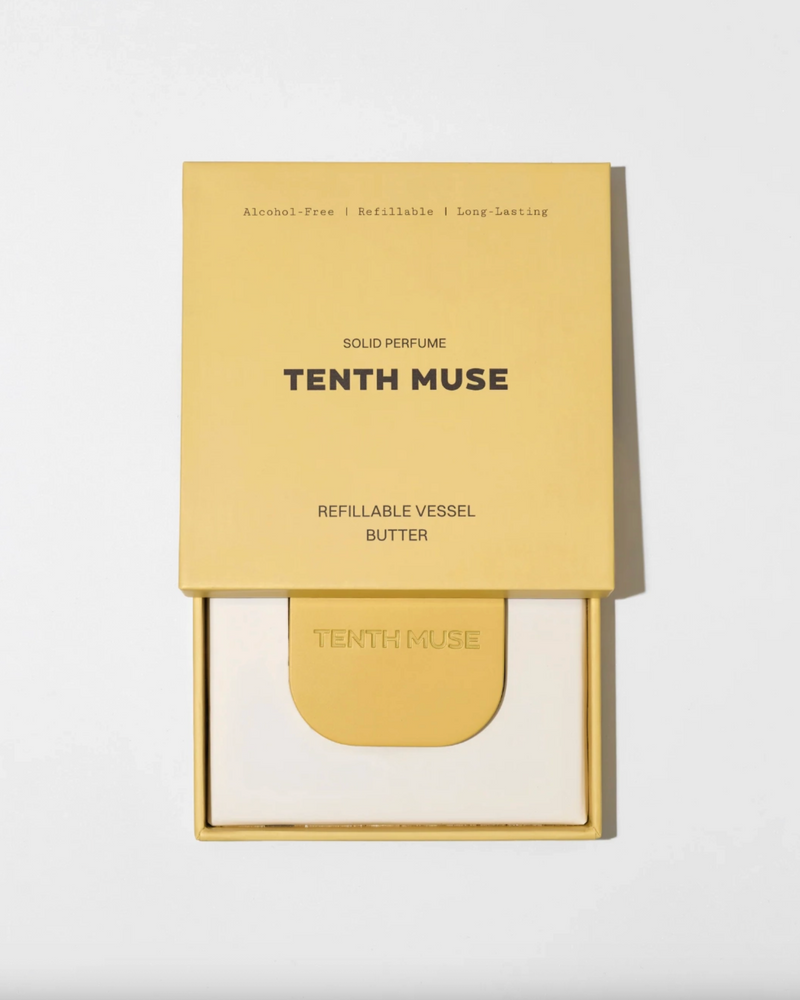 Solid Perfume Refillable Vessel in Butter