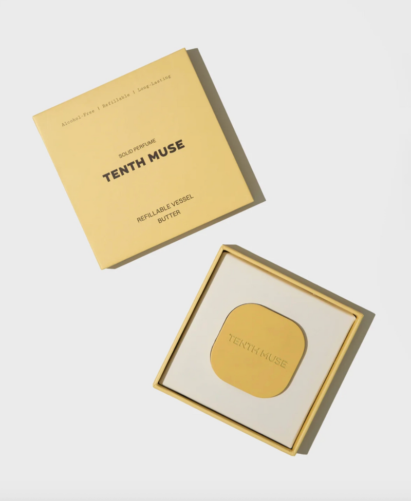 Solid Perfume Refillable Vessel in Butter