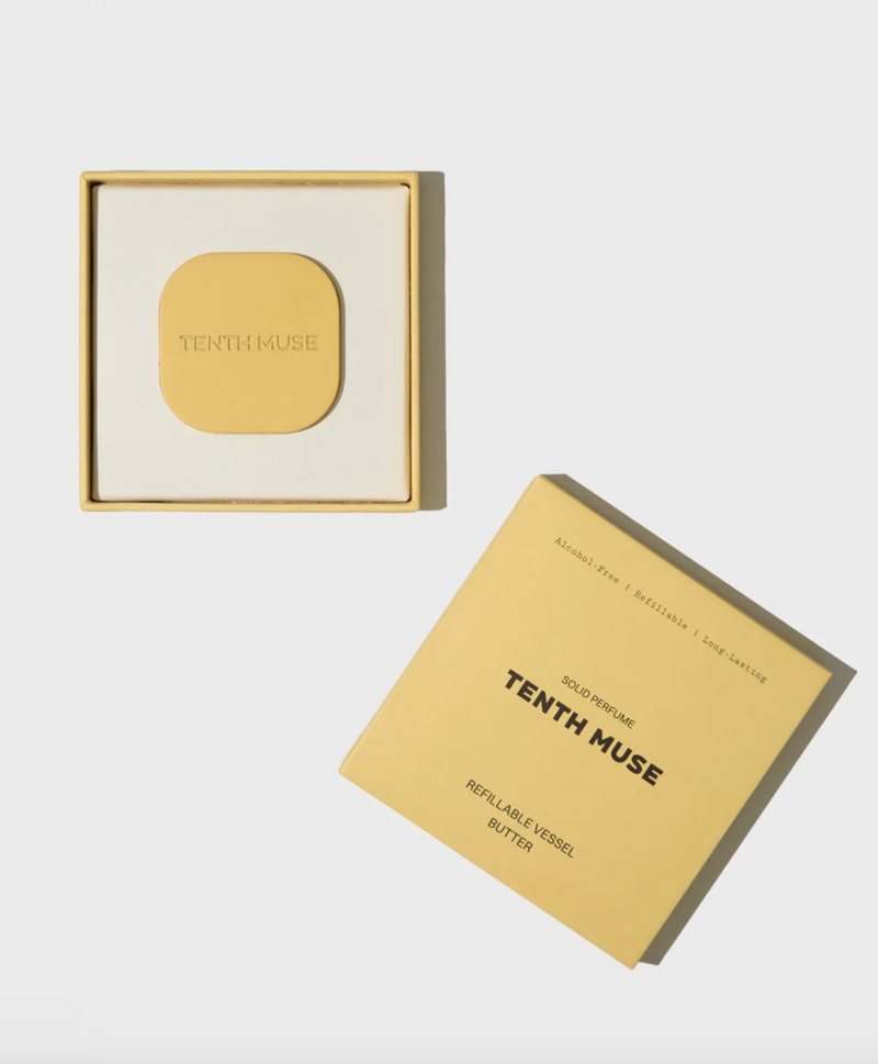 Solid Perfume Refillable Vessel in Butter