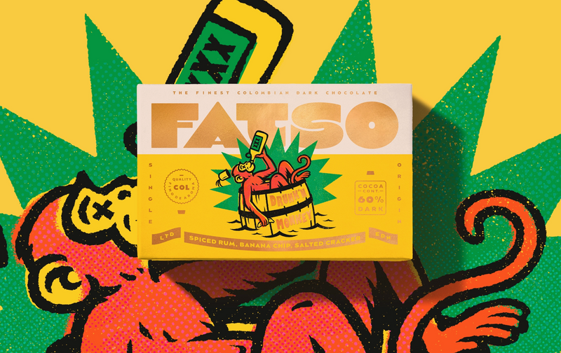 Drunk'n Monkey Chocolate Bar