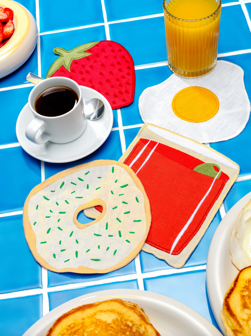 Brunch Cocktail Napkins - Set of 4