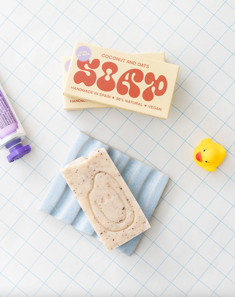 Coconut + Oats Soap Bar